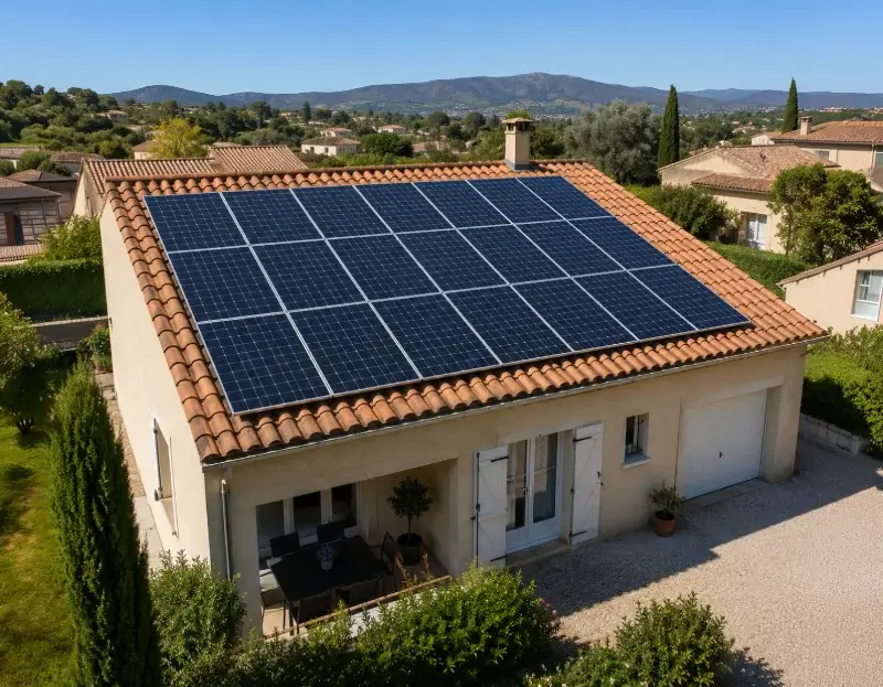 Prime à l'autoconsommation panneaux solaires Ambérieux — aide financière de l'État